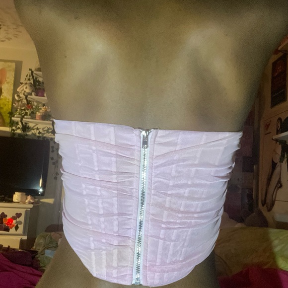 Pink pretty tube top - Picture 2 of 3